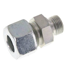 M18x1.5 Male x 16S Zinc plated Steel Straight Cutting Ring 400 Bar DIN 2353