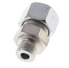 M18x1.5 Male x 16S Zinc plated Steel Straight Cutting Ring 400 Bar DIN 2353