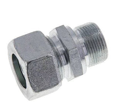 M26x1.5 Male x 22L Zinc plated Steel Straight Cutting Ring 160 Bar DIN 2353