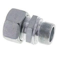 M26x1.5 Male x 22L Zinc plated Steel Straight Cutting Ring 160 Bar DIN 2353