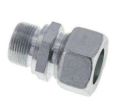 M26x1.5 Male x 22L Zinc plated Steel Straight Cutting Ring 160 Bar DIN 2353