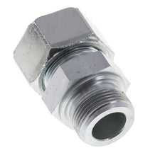 M33x2 Außengewinde x 25S Verzinkter Stahl Gerader Schneidring 400 Bar DIN 2353