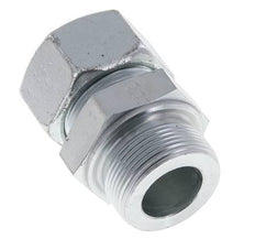 M42x2 Male x 30S Zinc plated Steel Straight Cutting Ring 400 Bar DIN 2353
