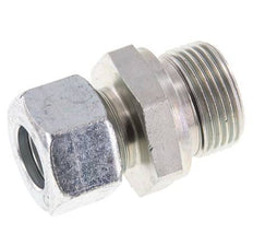 G 3/4'' Außengewinde x 15L Verzinkter gerader Schneidring aus Stahl mit FKM-Dichtung 315 bar DIN 2353