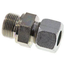 G 3/4'' Außengewinde x 16S Verzinkter gerader Schneidring aus Stahl mit FKM-Dichtung 400 bar DIN 2353