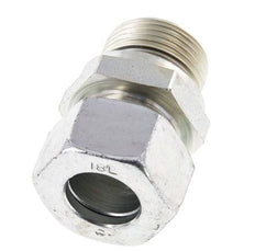 G 3/4'' Außengewinde x 18L Verzinkter gerader Schneidring aus Stahl mit FKM-Dichtung 315 bar DIN 2353