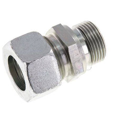 G 3/4'' Außengewinde x 22L Verzinkter gerader Schneidring aus Stahl mit FKM-Dichtung 160 bar DIN 2353