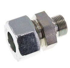 G 3/4'' Außengewinde x 25S Verzinkter gerader Schneidring aus Stahl mit FKM-Dichtung 400 bar DIN 2353