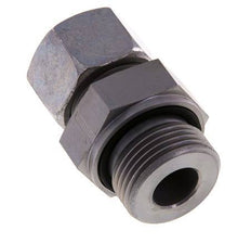 G 1'' Außengewinde x 20S Verzinkter Stahl-Schneidring gerade mit FKM-Dichtung 400 bar DIN 2353