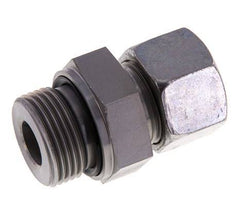 G 1'' Außengewinde x 20S Verzinkter Stahl-Schneidring gerade mit FKM-Dichtung 400 bar DIN 2353
