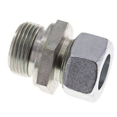 G 1'' Außengewinde x 22L Verzinkter gerader Schneidring aus Stahl mit FKM-Dichtung 160 bar DIN 2353