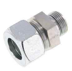 G 1'' Außengewinde x 30S Verzinkter Stahl-Schneidring gerade mit FKM-Dichtung 400 bar DIN 2353
