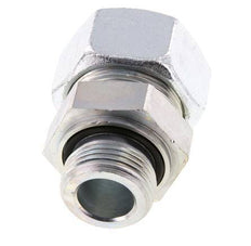 G 1'' Außengewinde x 30S Verzinkter Stahl-Schneidring gerade mit FKM-Dichtung 400 bar DIN 2353