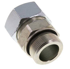 G 1 1/2'' Male x 38S Zinc plated Steel Straight Cutting Ring with FKM Seal 315 Bar DIN 2353