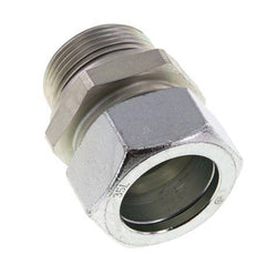 G 1 1/4'' Außengewinde x 35L Verzinkter gerader Schneidring aus Stahl mit FKM-Dichtung 160 bar DIN 2353