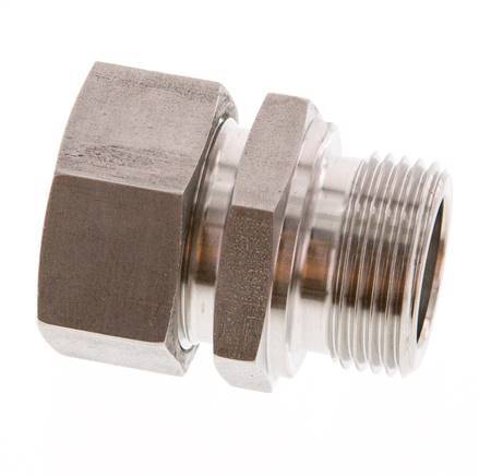 G 1'' Male x 28L Stainless steel Straight Cutting Ring 160 Bar DIN 2353