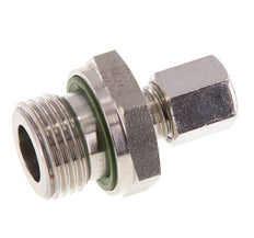 G 1/2'' Außengewinde x 6L Gerader Schneidring aus Edelstahl mit FKM-Dichtung 315 Bar DIN 2353