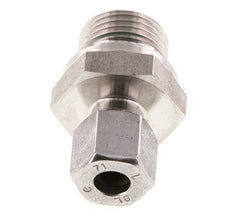 G 1/2'' Außengewinde x 8L Gerader Schneidring aus Edelstahl mit FKM-Dichtung 315 Bar DIN 2353
