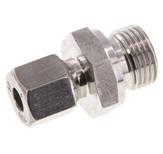 G 1/2'' Außengewinde x 8S Gerader Schneidring aus Edelstahl mit FKM-Dichtung 630 bar DIN 2353