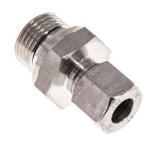 G 1/2'' Außengewinde x 10L Gerader Schneidring aus Edelstahl mit FKM-Dichtung 315 Bar DIN 2353