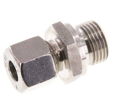 G 1/2'' Außengewinde x 10S Gerader Schneidring aus Edelstahl mit FKM-Dichtung 630 bar DIN 2353
