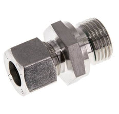 G 1/2'' Außengewinde x 12L Gerader Schneidring aus Edelstahl mit FKM-Dichtung 315 Bar DIN 2353