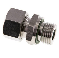 G 1/2'' Außengewinde x 15L Gerader Schneidring aus Edelstahl mit FKM-Dichtung 315 Bar DIN 2353