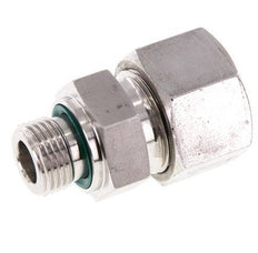 G 1/2'' Außengewinde x 20S Gerader Schneidring aus Edelstahl mit FKM-Dichtung 400 bar DIN 2353