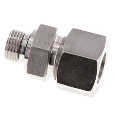 G 1/2'' Außengewinde x 20S Gerader Schneidring aus Edelstahl mit FKM-Dichtung 400 bar DIN 2353