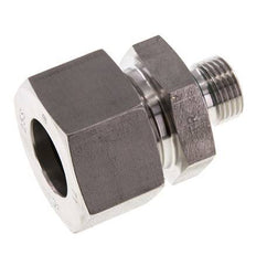 G 1/2'' Außengewinde x 25S Gerader Schneidring aus Edelstahl mit FKM-Dichtung 400 bar DIN 2353