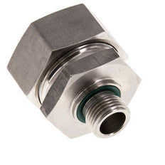 G 1/2'' Außengewinde x 35L Gerader Schneidring aus Edelstahl mit FKM-Dichtung 160 bar DIN 2353