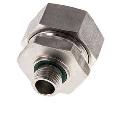 G 1/2'' Außengewinde x 35L Gerader Schneidring aus Edelstahl mit FKM-Dichtung 160 bar DIN 2353