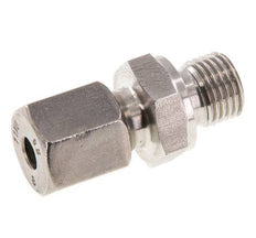 G 1/4'' Außengewinde x 6S Gerader Schneidring aus Edelstahl mit FKM-Dichtung 630 bar DIN 2353