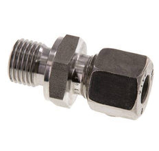 G 1/4'' Außengewinde x 8L Gerader Schneidring aus Edelstahl mit FKM-Dichtung 315 Bar DIN 2353