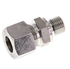 G 1/4'' Außengewinde x 12L Gerader Schneidring aus Edelstahl mit FKM-Dichtung 315 Bar DIN 2353