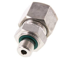 G 1/4'' Außengewinde x 14S Gerader Schneidring aus Edelstahl mit FKM-Dichtung 630 bar DIN 2353