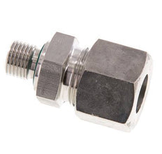 G 1/4'' Außengewinde x 14S Gerader Schneidring aus Edelstahl mit FKM-Dichtung 630 bar DIN 2353