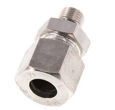 G 1/4'' Außengewinde x 14S Gerader Schneidring aus Edelstahl mit FKM-Dichtung 630 bar DIN 2353