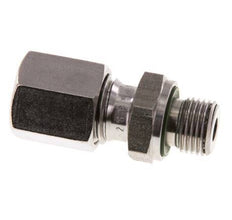 G 1/8'' Außengewinde x 6L Gerader Schneidring aus Edelstahl mit FKM-Dichtung 315 bar DIN 2353