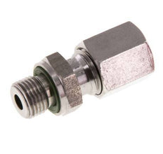 G 1/8'' Außengewinde x 6L Gerader Schneidring aus Edelstahl mit FKM-Dichtung 315 bar DIN 2353