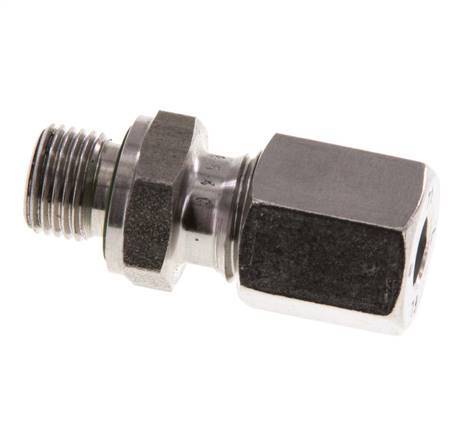 G 1/8'' Außengewinde x 6L Gerader Schneidring aus Edelstahl mit FKM-Dichtung 315 bar DIN 2353