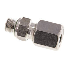 G 1/8'' Außengewinde x 6S Gerader Schneidring aus Edelstahl mit FKM-Dichtung 630 bar DIN 2353