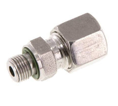 G 1/8'' Außengewinde x 8L Gerader Schneidring aus Edelstahl mit FKM-Dichtung 315 Bar DIN 2353