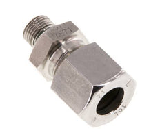 G 1/8'' Außengewinde x 10L Gerader Schneidring aus Edelstahl mit FKM-Dichtung 315 Bar DIN 2353