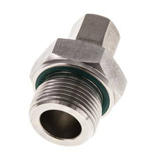 G 3/4'' Außengewinde x 6S Gerader Schneidring aus Edelstahl mit FKM-Dichtung 630 bar DIN 2353