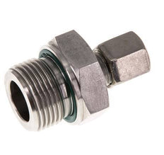 G 3/4'' Außengewinde x 6S Gerader Schneidring aus Edelstahl mit FKM-Dichtung 630 bar DIN 2353