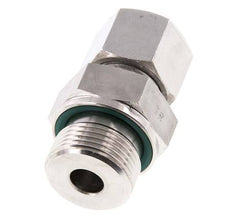 G 3/4'' Außengewinde x 14S Gerader Schneidring aus Edelstahl mit FKM-Dichtung 630 bar DIN 2353