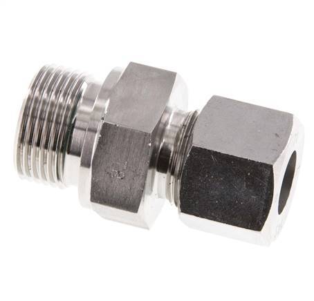 G 3/4'' Außengewinde x 14S Gerader Schneidring aus Edelstahl mit FKM-Dichtung 630 bar DIN 2353