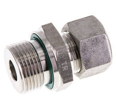 G 3/4'' Außengewinde x 15L Gerader Schneidring aus Edelstahl mit FKM-Dichtung 315 Bar DIN 2353