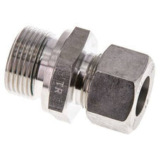 G 3/4'' Außengewinde x 15L Gerader Schneidring aus Edelstahl mit FKM-Dichtung 315 Bar DIN 2353